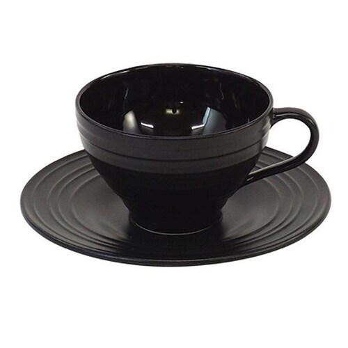 カップ&ソーサー 300ml 洋食器 ブラック