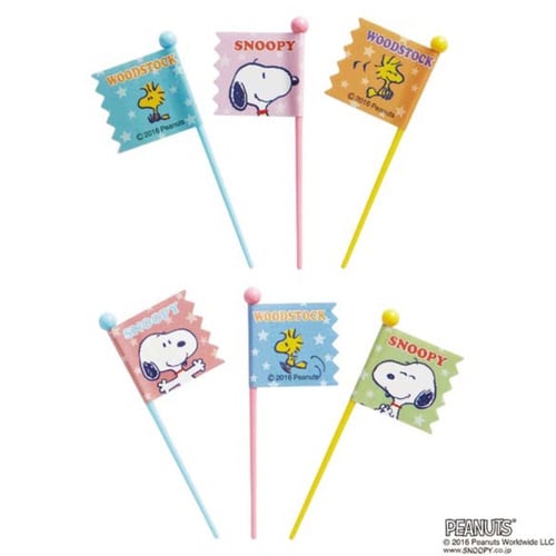 ピック スヌーピー 9本入り キャラクター