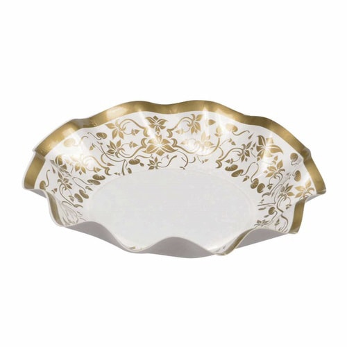 紙皿 リトルリッチ ゴールド