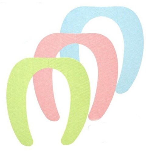 便座カバー 吸着べんざシート ぴたQ 3色組×2