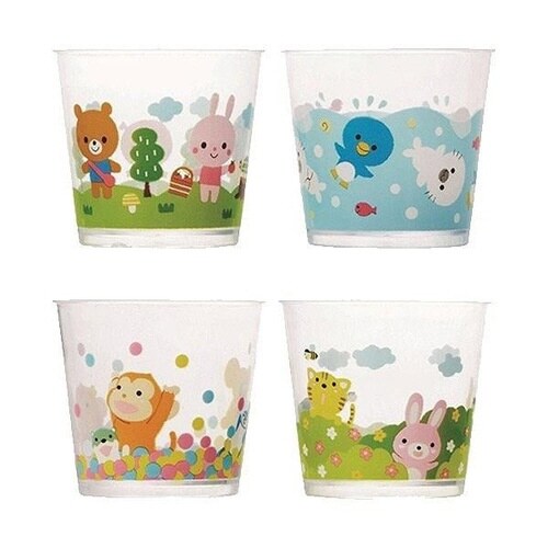 パーティーカップ アニマルフレンド 4個入り