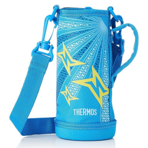 サーモス 水筒カバー ブルーイエロー×2