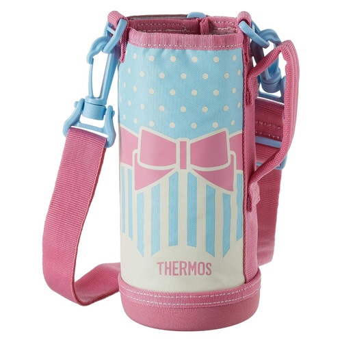 サーモス 水筒カバー リボンピンク×2