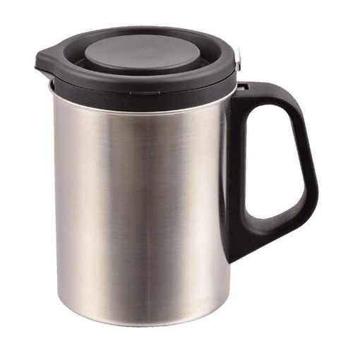 オイルポット 0.7L ステンレス製フィルター付き