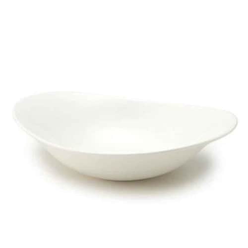 プレート 25cm オーバル 軽量強化磁器×2