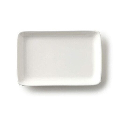 プレート レクタン 18cm 洋食器 軽量強化磁器