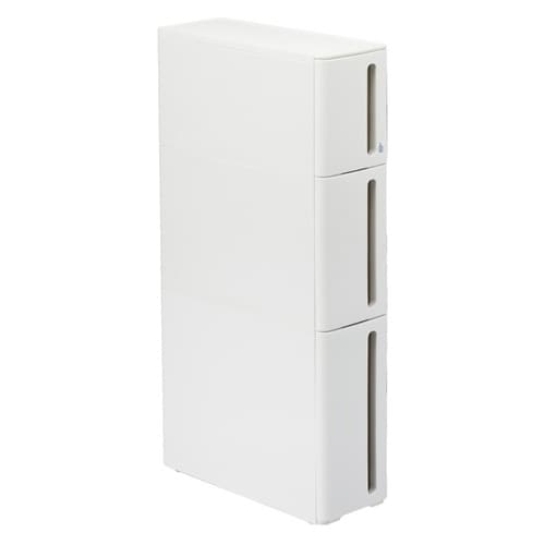 隙間収納 ストランティ ドロアーB 3段 ホワイト