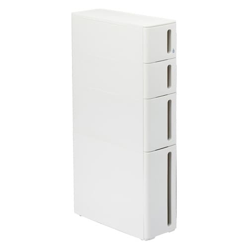 隙間収納 ストランティ ドロアーC 4段 ホワイト