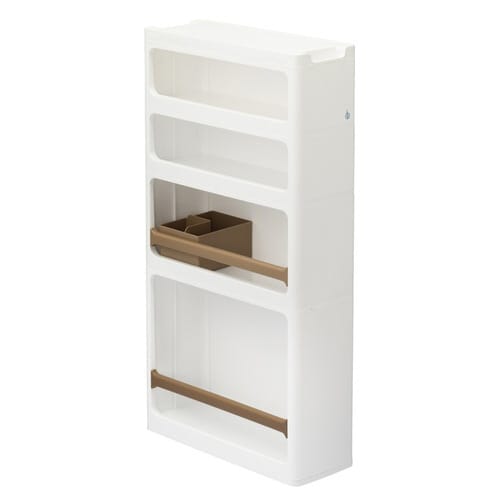 隙間収納 ストランティ ラックC 4段 ホワイト