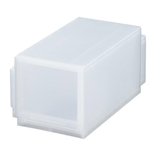 収納ケース ナチュラ クリアモジュール クリア×2