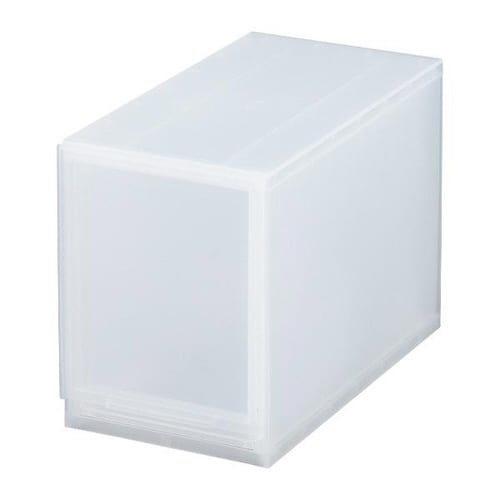 収納ケース ナチュラ クリアモジュール クリア×2