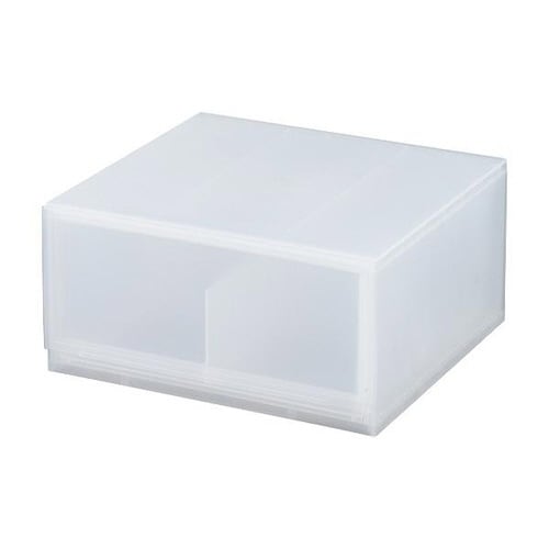 収納ケース ナチュラ クリアモジュール クリア×2