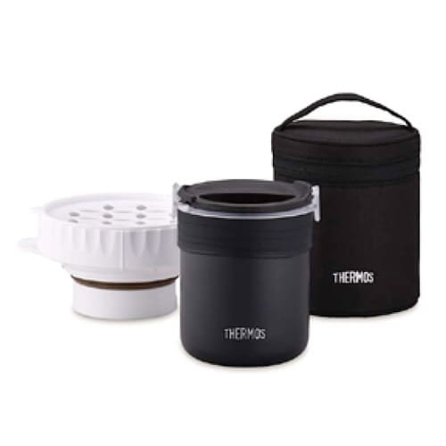 サーモス 弁当箱 保温 ブラック