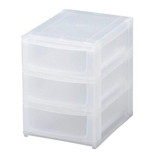 収納ケース 引き出し クリア×2