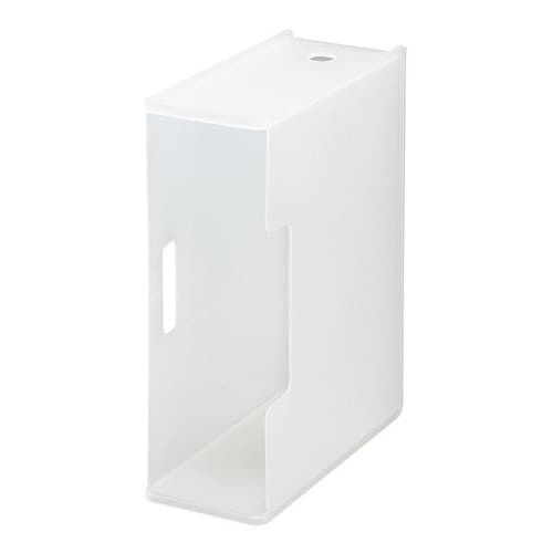 ファイルボックスA4書類収納半透明squ+×2