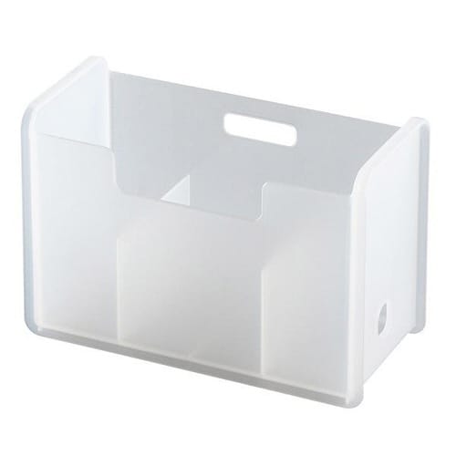 ペンスタンド ペン立て 半透明 squ+ ナチュラ