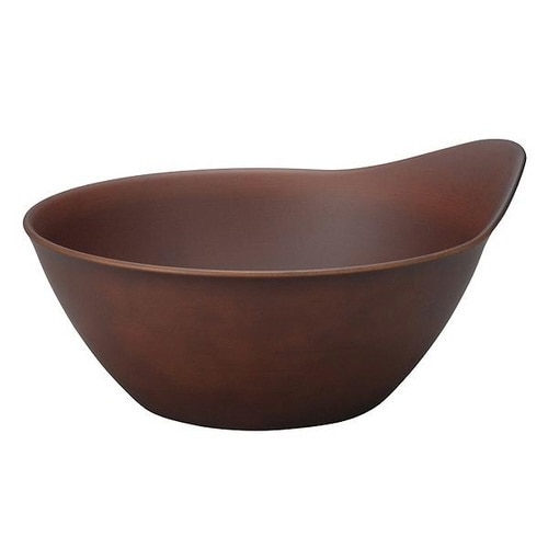 ボウル 18cm SEE ダークブラウン×2