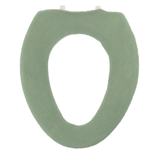 便座カバー O型便座カバー スモークグリーン