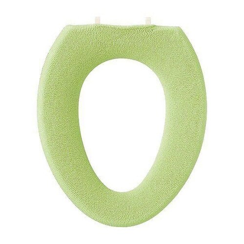 O型便座カバー コンパクト包装 ノルン グリーン