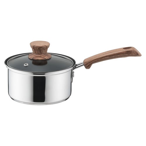 片手鍋 14cm IH対応 ウッディパル×2