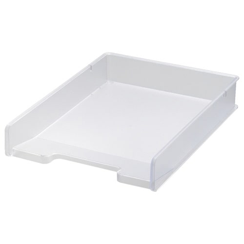 ファイルトレー A4 縦 頑丈 丈夫 クリア