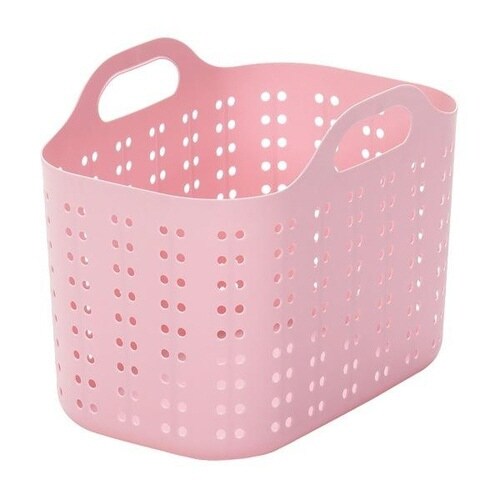 ランドリーバスケット S&W モイスピンク×2