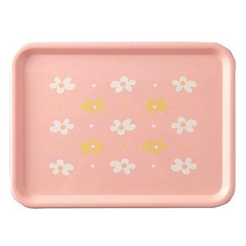 トレー 花あそび 36cm プラスチック お盆×2