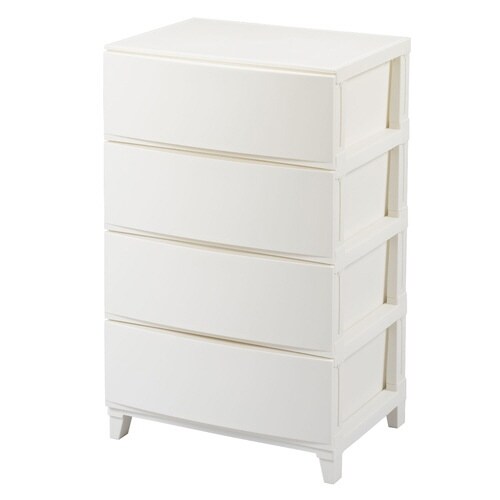 チェスト 4段 ホワイト