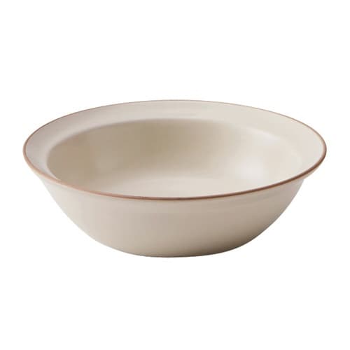ボウル 14cm S エッジライン 陶器 ベージュ