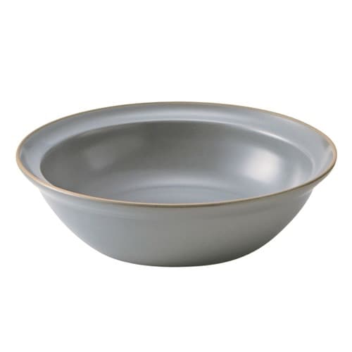 ボウル 16cm M エッジライン 陶器 グレー