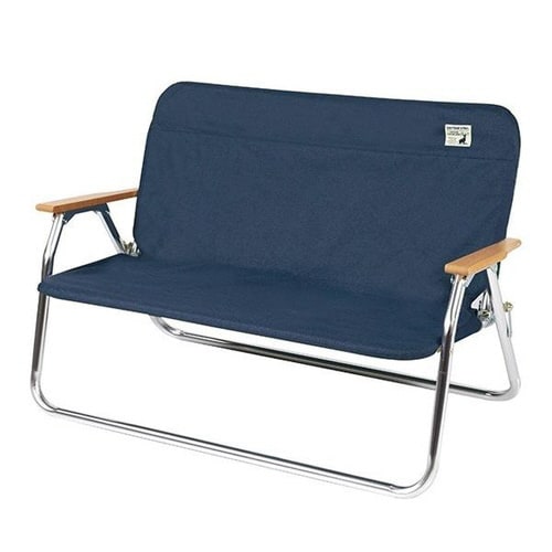 アルミ背付ベンチ用 着せかえカバー ネイビー