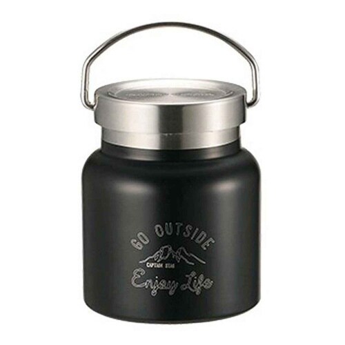 保温弁当箱 スープジャー モンテ ブラック