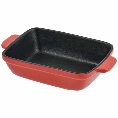 グラタン皿 角型 22.5cm フッ素加工 耐熱皿