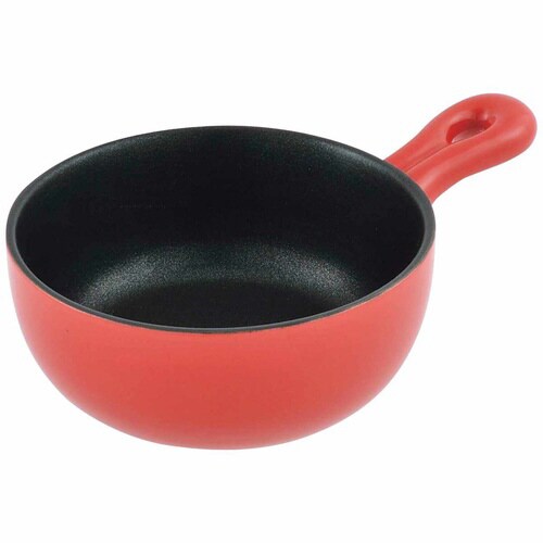 グラタン皿 丸型 15cm フッ素加工 手付き