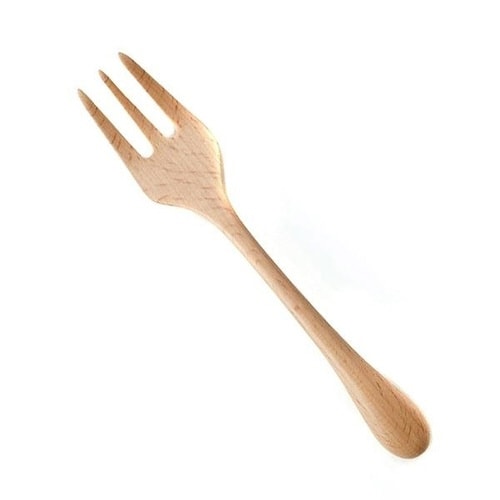 フォーク 木 長さ15.5cm M knob 木製