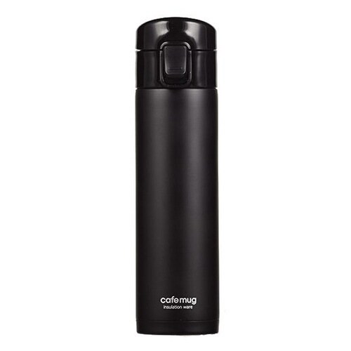 水筒 カフェマグワンタッチ 350mlブラック×2