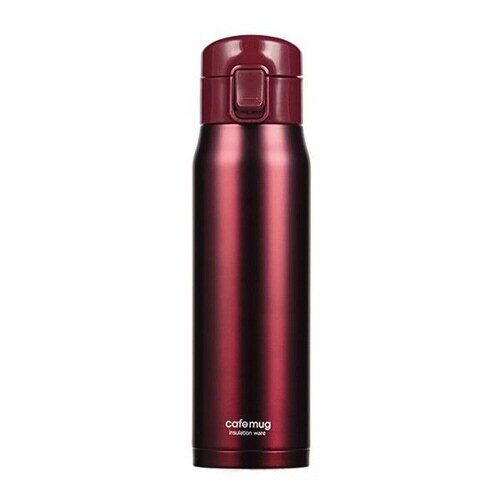 水筒 カフェマグワンタッチ 500ml レッド×2