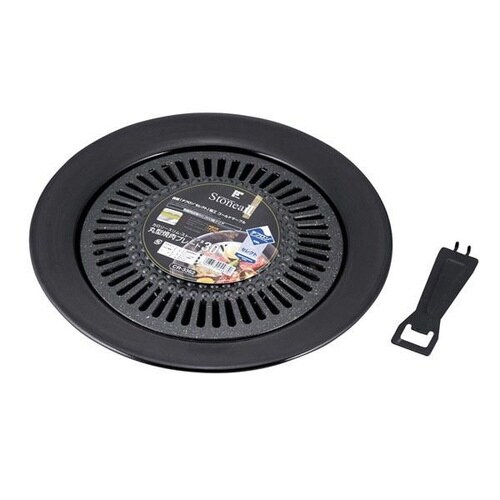 焼き肉プレート丸型30cm鉄製ガス火専用×2