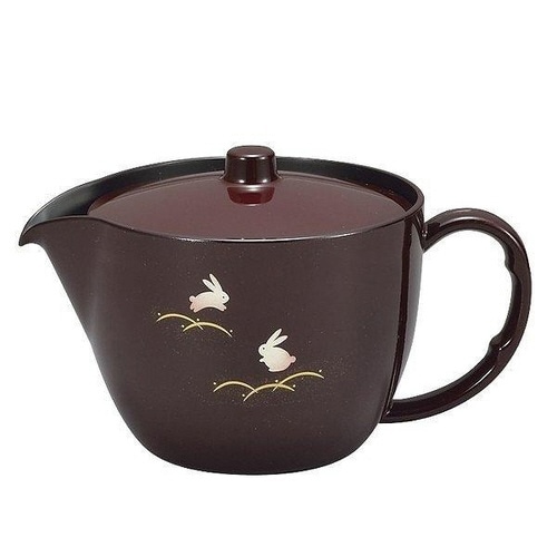 急須 400ml 塗 うさぎ 軽い 割れにくい×2