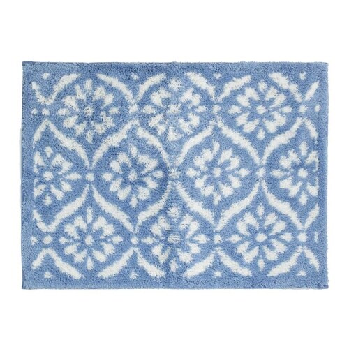 バスマット 乾度良好 ボーテ ブルー