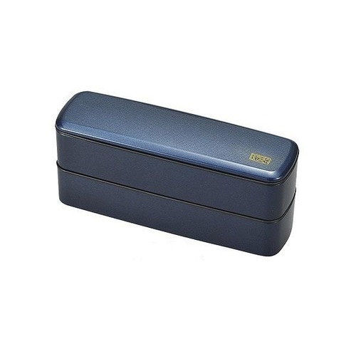 弁当箱 スリムランチ Border メタネイビー