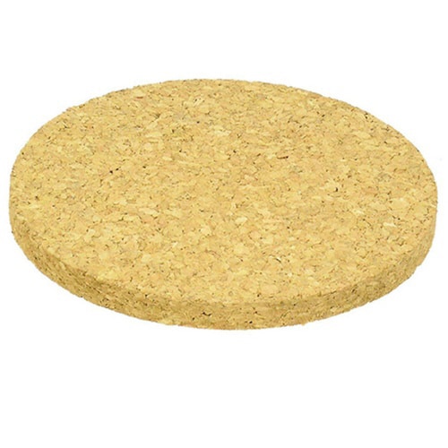 鍋敷き コルク 丸型 直径14.5cm