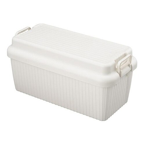 収納ボックス 座れる ホワイト