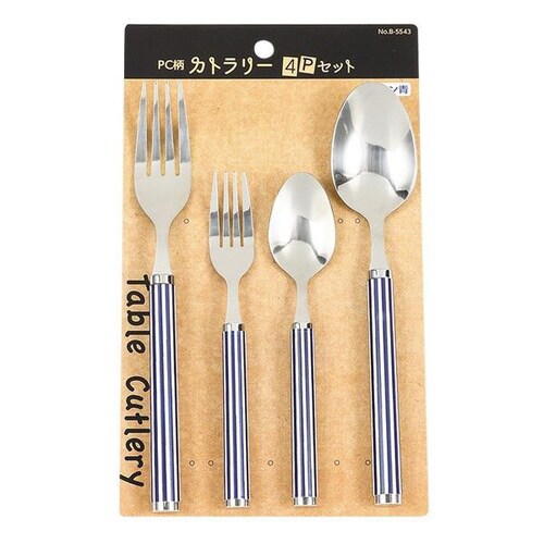 スプーン フォーク 大 小 セット 4本入り