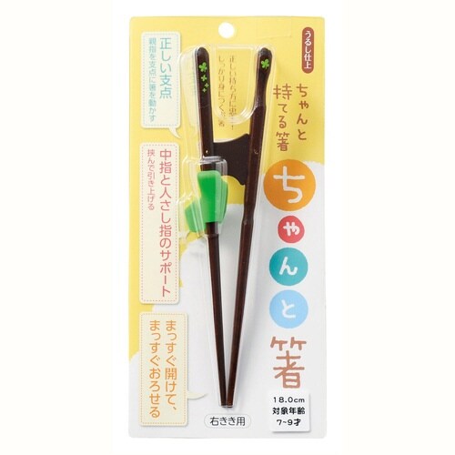 トレーニング箸 子供用×18cm×右利き用