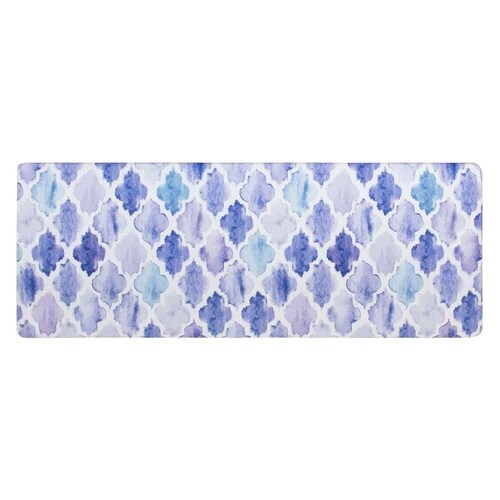 キッチンマット PVCキッチンマット モロッカン