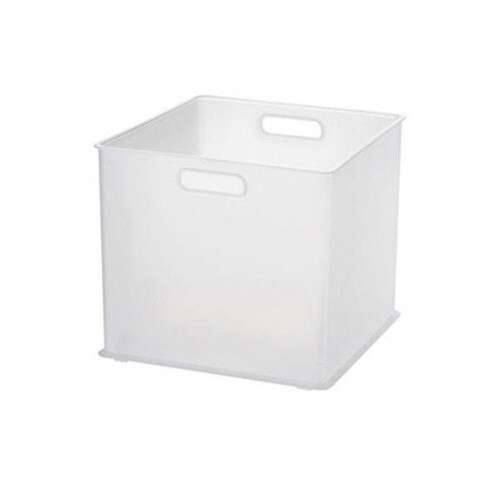 カラーボックス横置きインナーボックスクリア×2