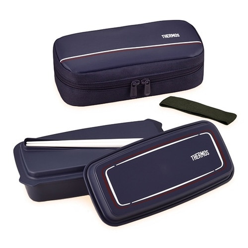 お弁当箱 1段 サーモス thermos ネイビー