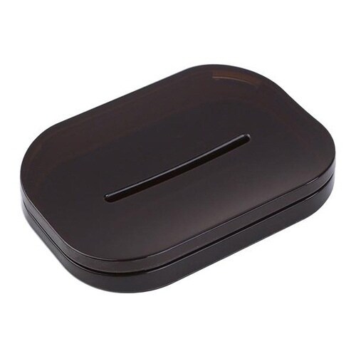 石けん皿 ソープディッシュ プリスベイス ブラウン