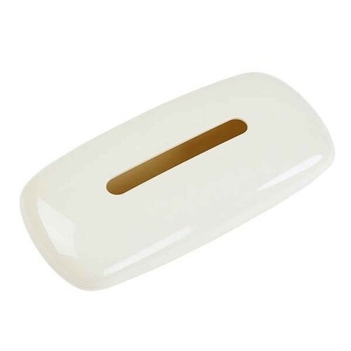 ティッシュボックス プリスベイス ホワイト